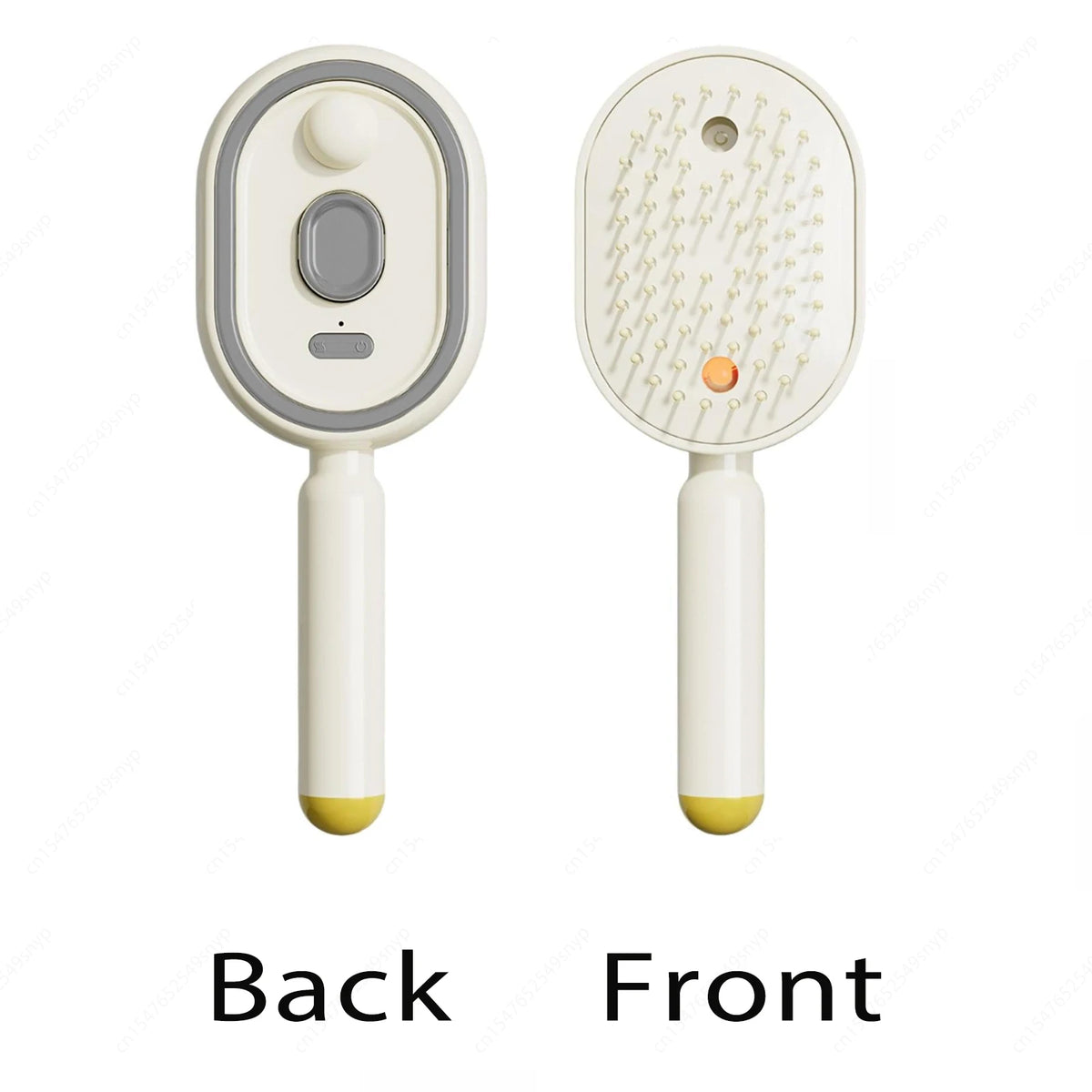 Electric Spray 3 In 1 Massage Comb, Rechargeable Self Cleaning Steam Oil Brush Anti Static Detangling Air Cushion Scalp Care